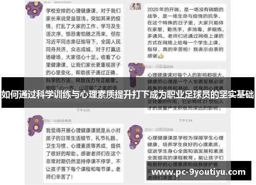 如何通过科学训练与心理素质提升打下成为职业足球员的坚实基础